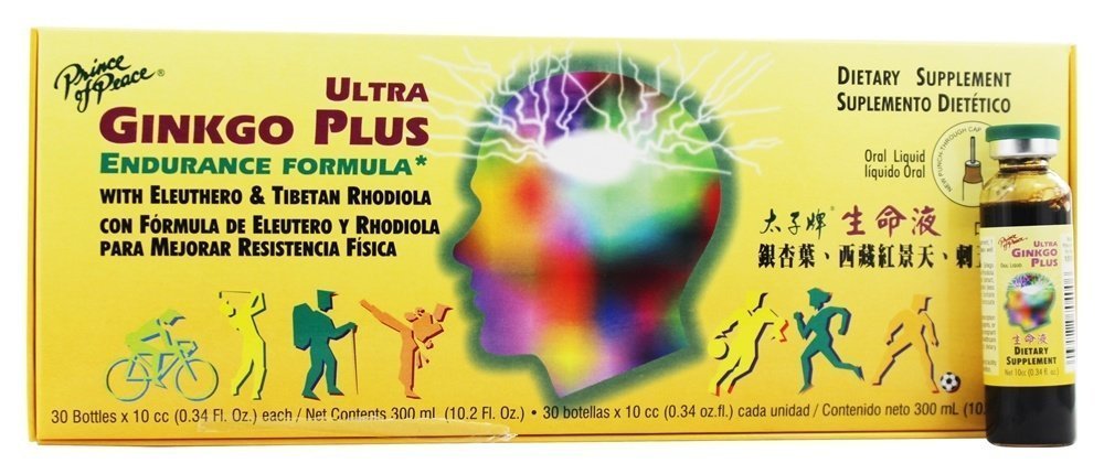 Prince Of Peace Ultra Ginkgo Plus for Cognitive Function and Memory Support, Elderly, Daily Use
| Prince Of Peace Ultra